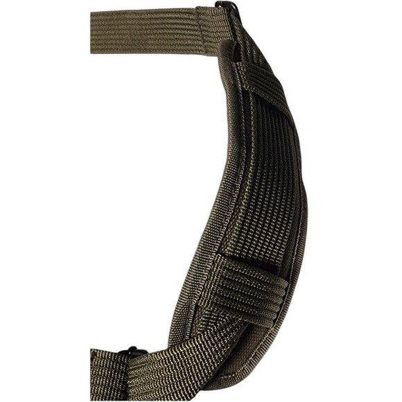 AKA Olive Green Heavy Canvas Backpack Shoulder Bag NWOT - Picture 10 of 13